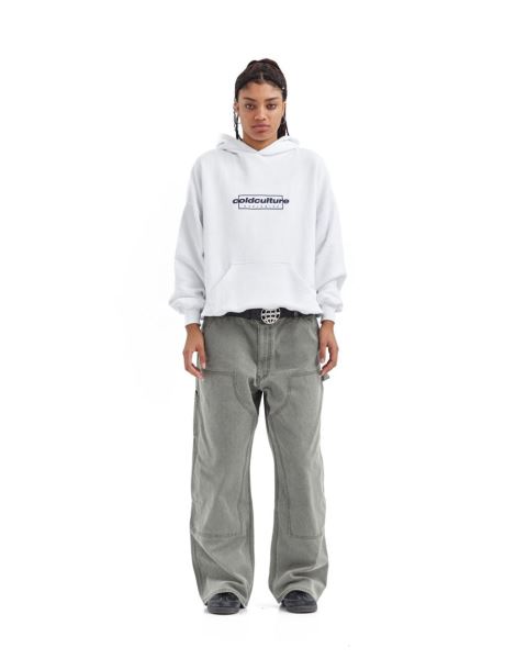 Cold Culture Tribe Hoodie White | 65983-BXUF