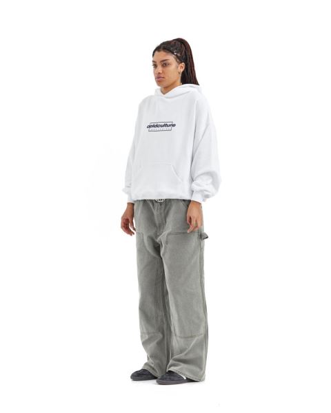 Cold Culture Tribe Hoodie White | 65983-BXUF