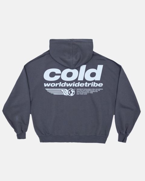 Cold Culture Tribe Hoodie White | 87936-VQYG