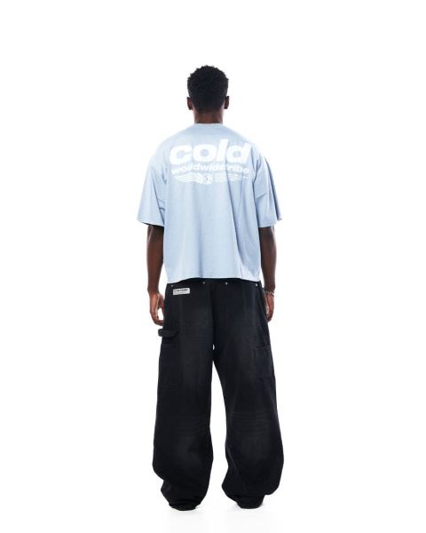 Cold Culture Tribe T Shirt Blue | 20865-WDOT