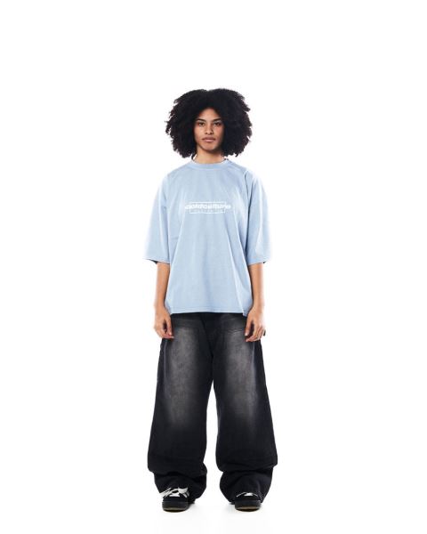 Cold Culture Tribe T Shirt Blue | 20865-WDOT