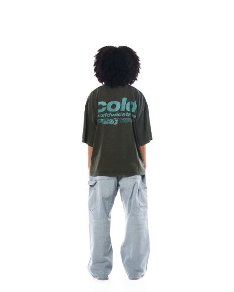 Cold Culture Tribe T Shirt Dark Green | 62930-PHCI