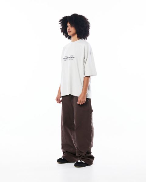 Cold Culture Tribe T Shirt Light Grey | 83190-HNUQ