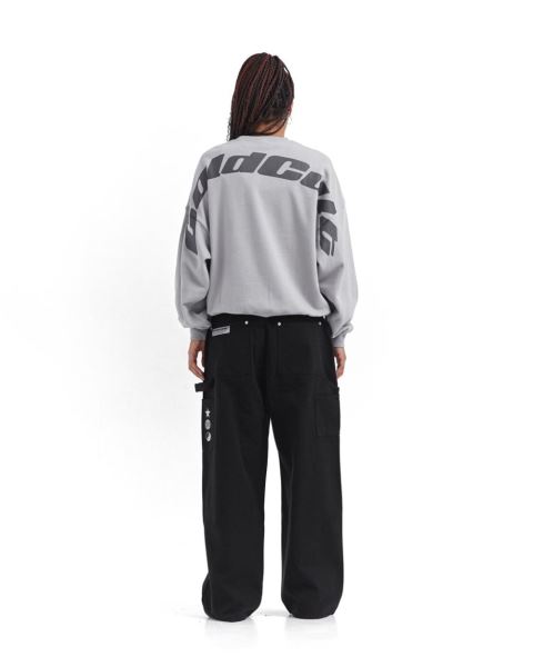 Cold Culture Triple World Crewneck Sweatshirts Orange | 15760-VIYC