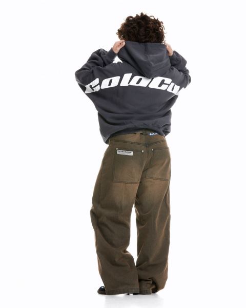 Cold Culture Triple World Zip Hoodie Orange | 90875-BOVU