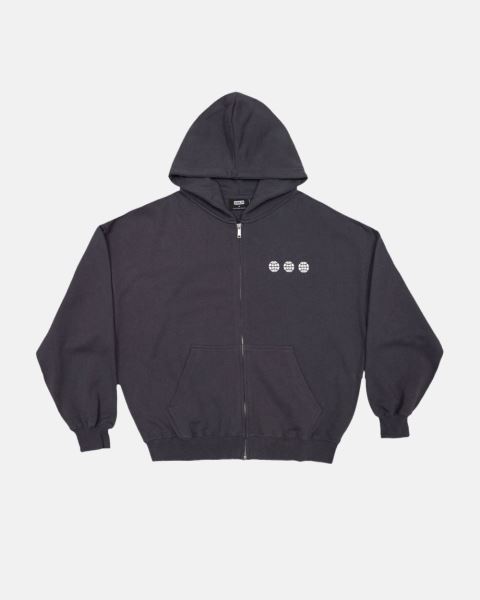 Cold Culture Triple World Zip Hoodie Orange | 90875-BOVU