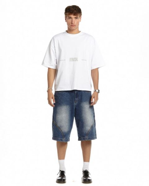 Cold Culture Type Modification T Shirt White | 45132-QPNX