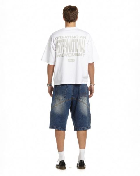 Cold Culture Type Modification T Shirt White | 45132-QPNX