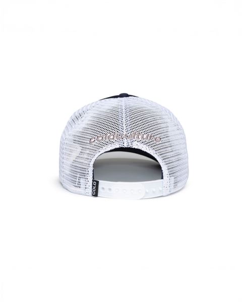 Cold Culture Type Modification Trucker Caps Blue | 27069-LZWD