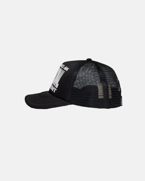 Cold Culture Type Modification Trucker Caps Black | 97814-ADXM