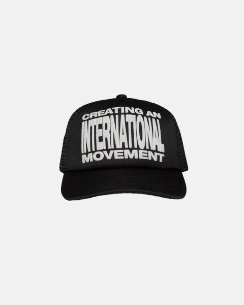 Cold Culture Type Modification Trucker Caps Black | 97814-ADXM