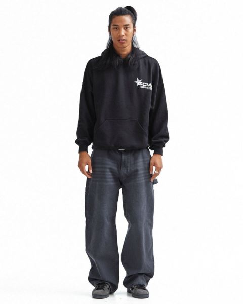 Cold Culture V1 Carpenter Pants Black | 07596-PEKS