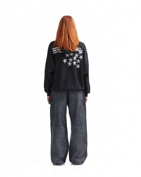 Cold Culture V1 Carpenter Pants Black | 07596-PEKS