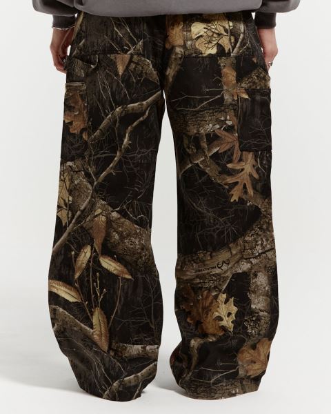 Cold Culture V1 Carpenter Pants Brown Black | 30645-VQGO