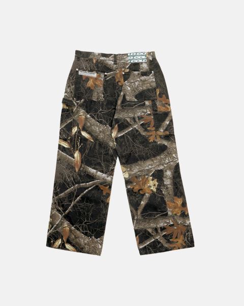 Cold Culture V1 Carpenter Pants Brown Black | 30645-VQGO