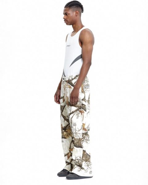 Cold Culture V1 Carpenter Pants Brown White | 37598-WASO