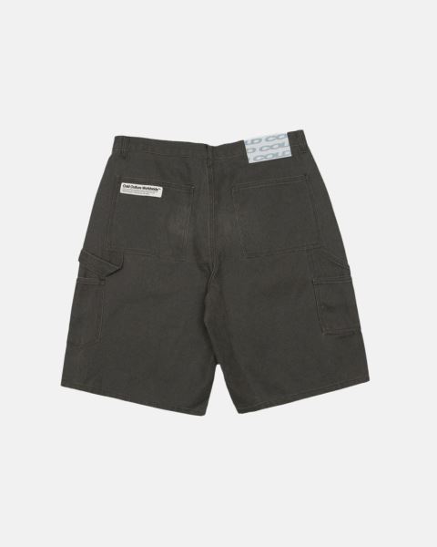 Cold Culture V1 Carpenter Shorts Grey Dark Grey | 86431-NQGT