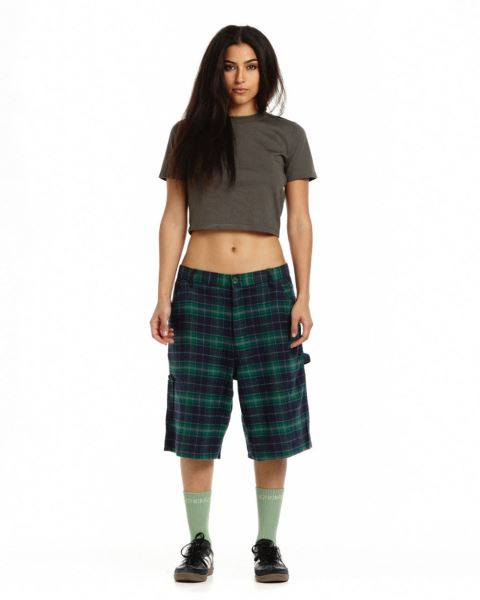 Cold Culture V1 Carpenter Shorts Red | 05983-FMCN