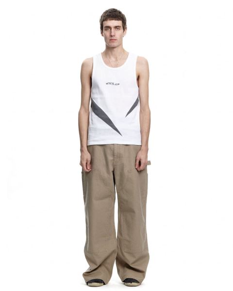 Cold Culture V1 Double Knee Pants Grey / Brown | 81350-RNQI