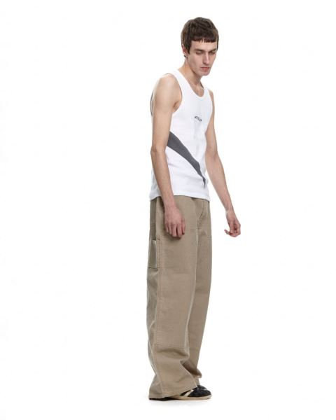 Cold Culture V1 Double Knee Pants Grey / Brown | 81350-RNQI