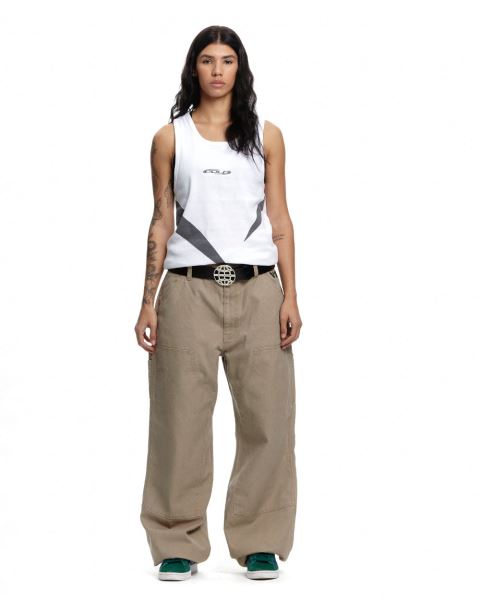 Cold Culture V1 Double Knee Pants Grey / Brown | 81350-RNQI
