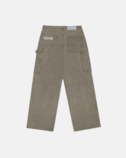 Cold Culture V1 Double Knee Pants Grey / Brown | 85742-VCEO