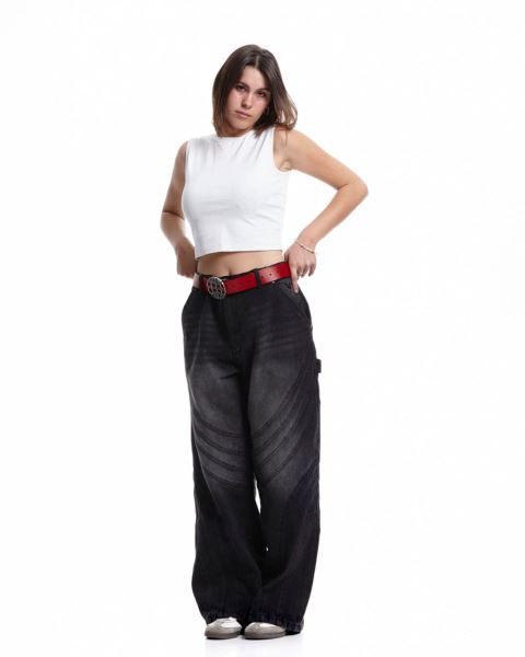 Cold Culture V1 Maze Pants Black Blue | 39508-AXZS