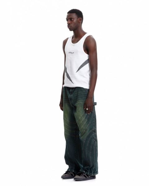 Cold Culture V1 Maze Pants Green Blue | 07569-SLFI