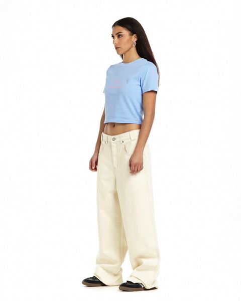 Cold Culture V2 Text-pocket Pants White | 01629-DIRN
