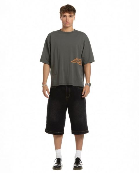 Cold Culture Visualize T Shirt Grey | 85214-KUWS