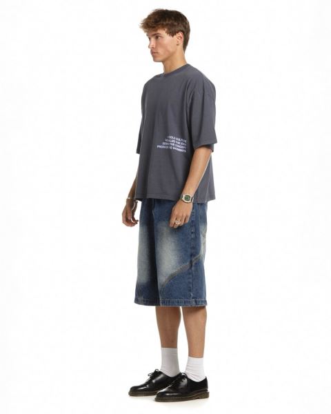 Cold Culture Visualize T Shirt Yellow | 12804-NPQT