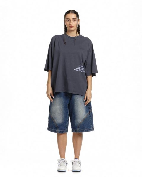 Cold Culture Visualize T Shirt Yellow | 12804-NPQT