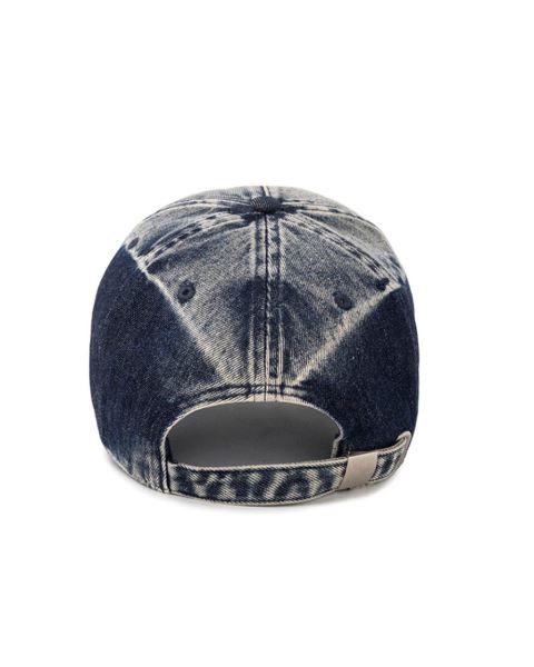 Cold Culture Washed Progres Logo Caps Blue | 23487-TMQH