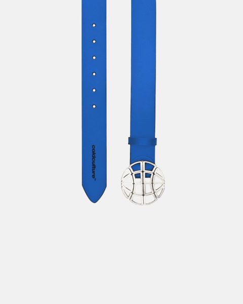 Cold Culture World Belts Blue | 23810-BQSO