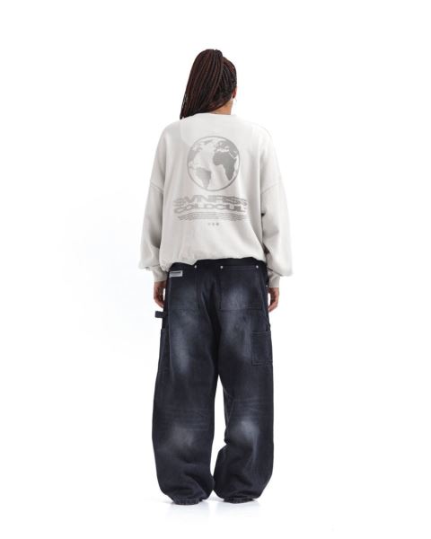 Cold Culture World $vnr$$ Crewneck Sweatshirts Light Grey | 46789-VPGH