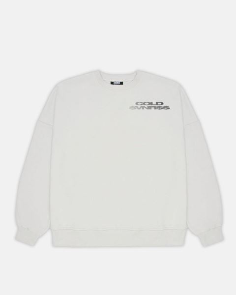 Cold Culture World $vnr$$ Crewneck Sweatshirts Light Grey | 46789-VPGH