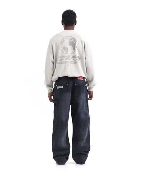 Cold Culture World $vnr$$ Crewneck Sweatshirts Light Grey | 46789-VPGH