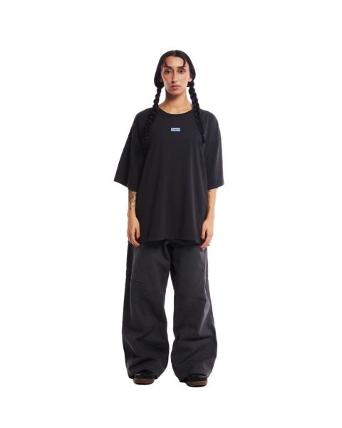 Cold Culture Yin Yang T Shirt Black | 46987-NMHL