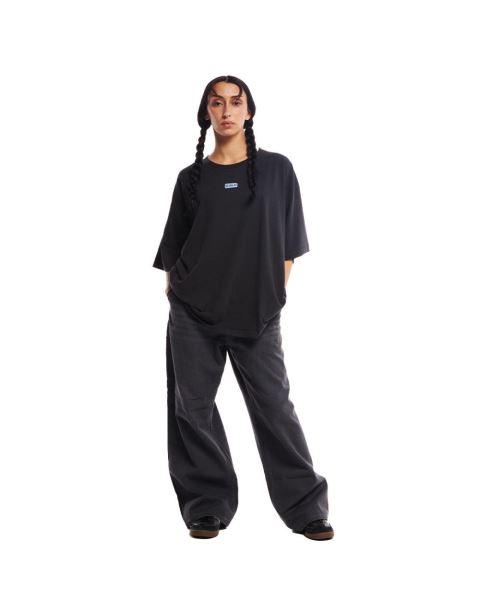 Cold Culture Yin Yang T Shirt Black | 46987-NMHL