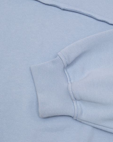 Cold Culture Y-y Patchwork Crewneck Sweatshirts Lavender Blue | 79825-BDJY